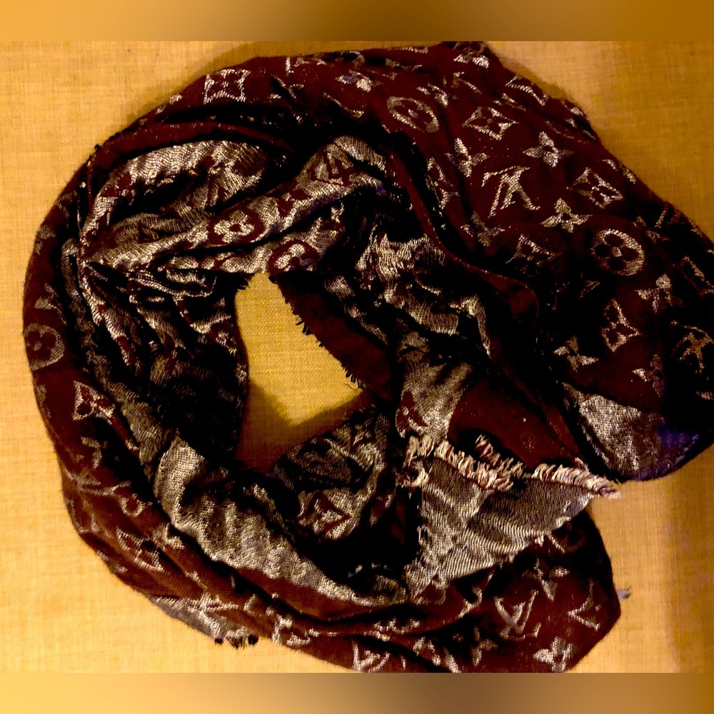 Louis Vuitton silk scarf